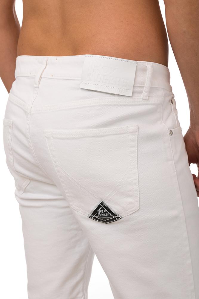 PANTALONE UOMO BIANCO 529 BIANCO ROY ROGER'S