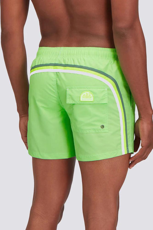 BOXER MOLLA UOMO VERDE M504 A5201 SUNDEK