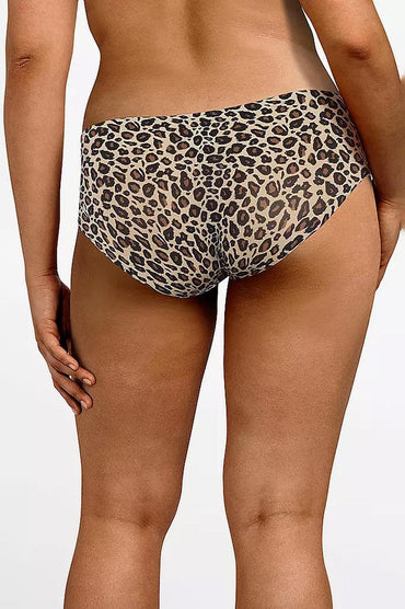 SLIP DONNA SHORTY C11D40 LEOPARD PRINT CHANTELLE