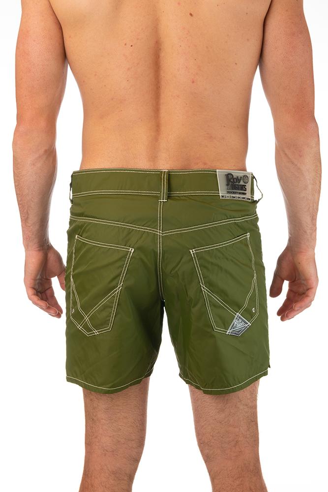 BOXER PIATTO UOMO VERDE BEACHPOCKET SEAWEAD ROY ROGER'S
