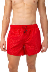 BOXER Uomo BIKKEMBERGS con elastico CORTO Rosso