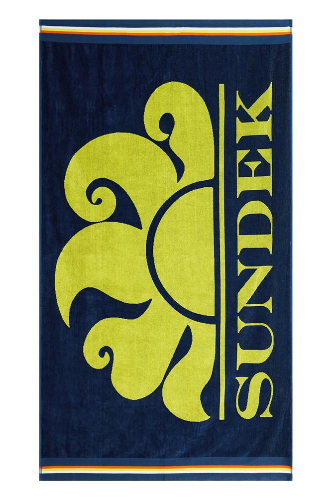 TELO MARE SPUGNA UNISEX BLU M312 A5001 SUNDEK