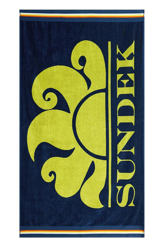 TELO MARE SPUGNA UNISEX BLU M312 A5001 SUNDEK