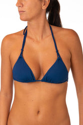 MIX REGGISENO TRIANGOLO DONNA BLU NAVY LUDO TRITONE BE BEACH