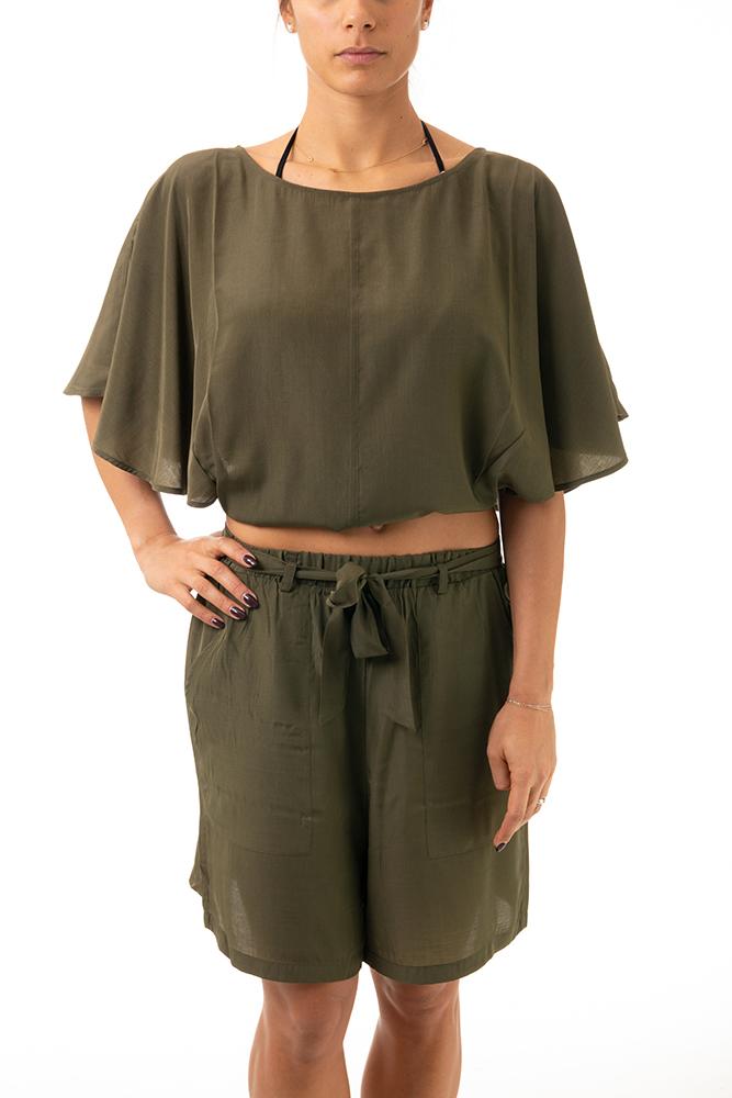 PANTALONE DONNA VERDE VA5172-T2920 90414 LIU JO