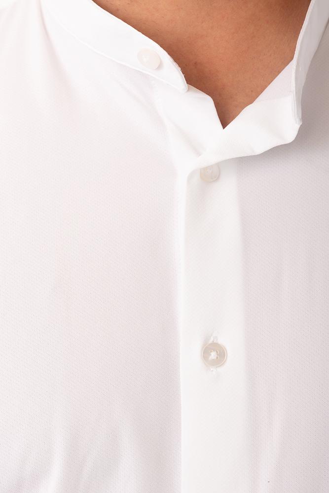 MAGLIA CAMICIA UOMO BIANCO 24250 09 RRD