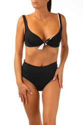 BIKINI BRASSIERE DONNA NERO CR21MB CR02MB BIANCONERO FISICO