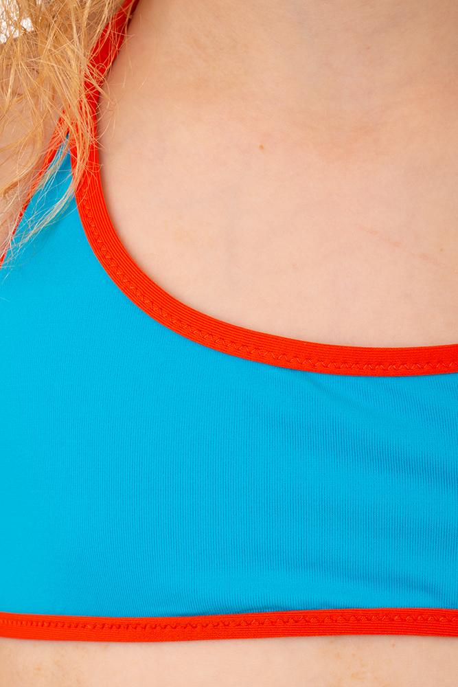 BIKINI BAMBINA CELESTE/ARANCIO NALA MEDITATIONARANCIO BE BEACH