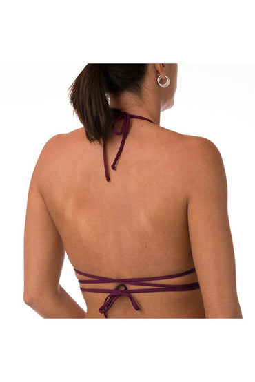 MIX REGGISENO Donna BE BEACH TRIANGOLO Prugna