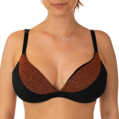 MIX REGGISENO Donna BE BEACH FERRETTO Nero