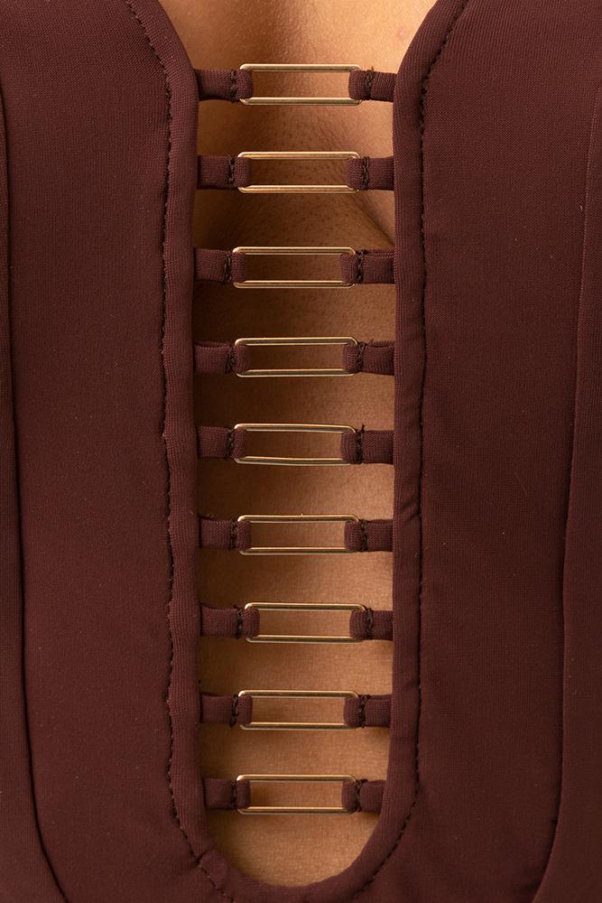 INTERO CON FERRETTO COPPA C MARRONE 4810 610 286 MARYAN MEHLHORN