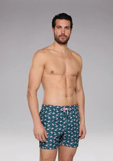 BOXER MOLLA UOMO  VERDE