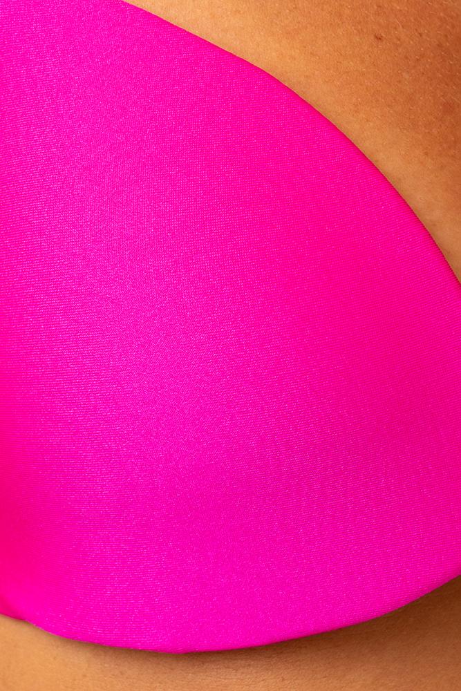 BIKINI Donna FXXK COPPA PREFORMATA slip brasiliana Fucsia
