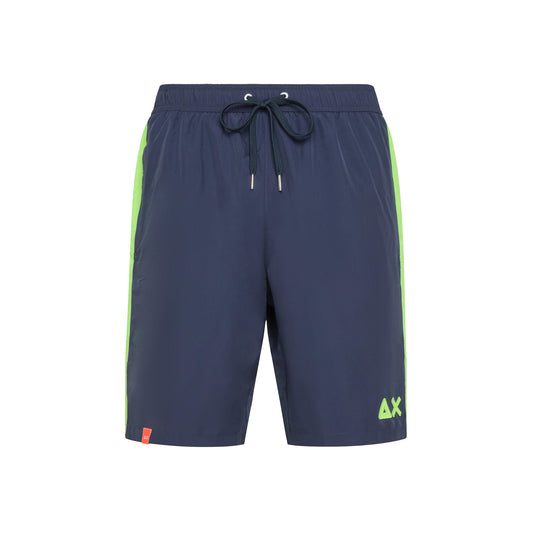 BOXER MOLLA UOMO BLU H34110 07NAVYBLU SUN 68