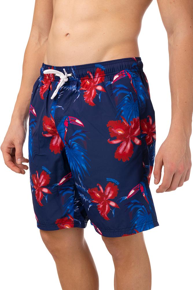 BOXER MOLLA UOMO BLU M717 007 SUNDEK