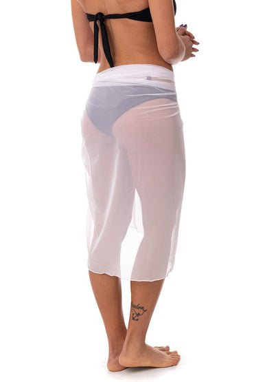 PAREO DONNA BIANCO TULLYBIG 05 BIANCO BE BEACH
