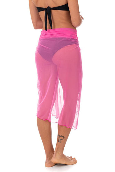 PAREO DONNA ROSA TULLYBIG 7165 ROSA BE BEACH