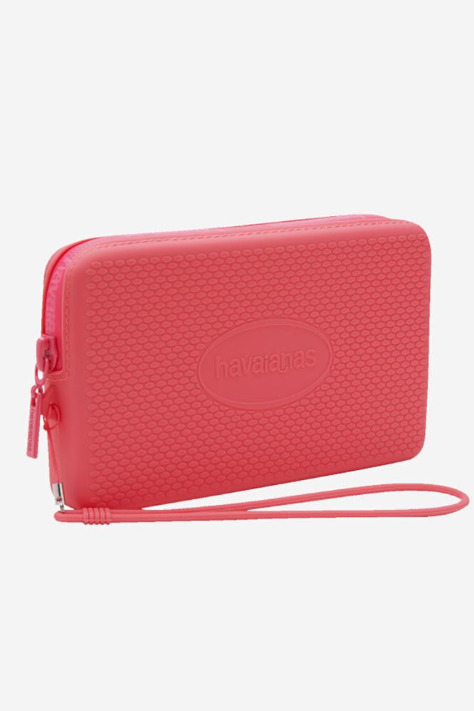 POCHETTE UNISEX CORALLO MINIBAGLOGO CORAL HAVAIANAS