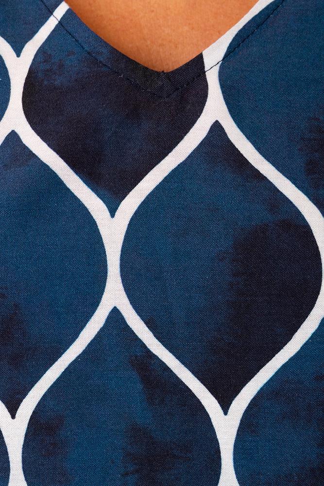 KAFTANO DONNA BLU C3786 661 154 CHARMLINE