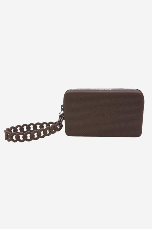 POCHETTE UNISEX MARRONE MINIBAGCHAIN RUST HAVAIANAS