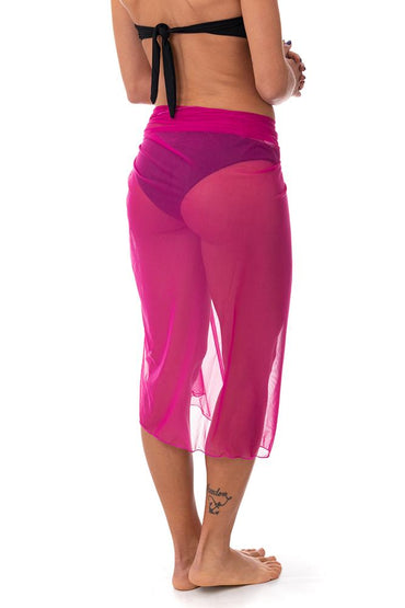 PAREO DONNA FUCSIA TULLYBIG 7236 FUCSIA BE BEACH