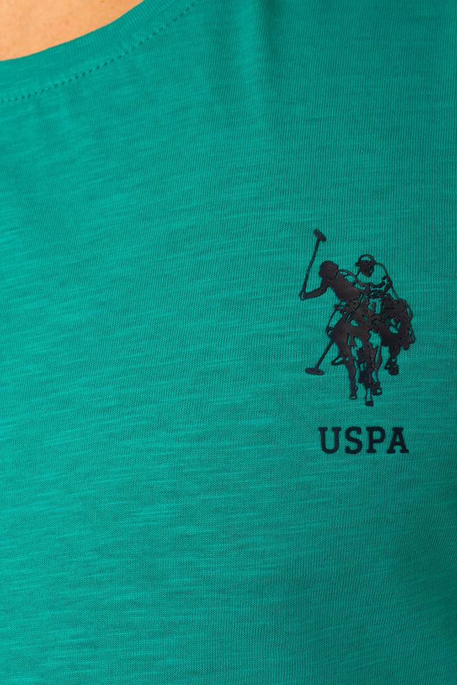 MAGLIA Uomo US POLO T-SHIRT Verde acqua