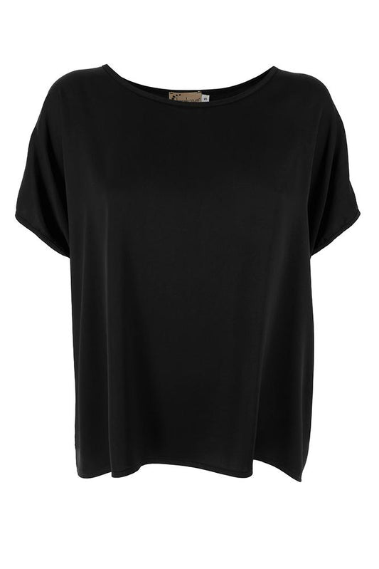 MAGLIA DONNA NERA BLUSA VEGA NERO KARAKORUM
