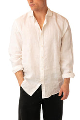 MAGLIA CAMICIA UOMO  BIANCO