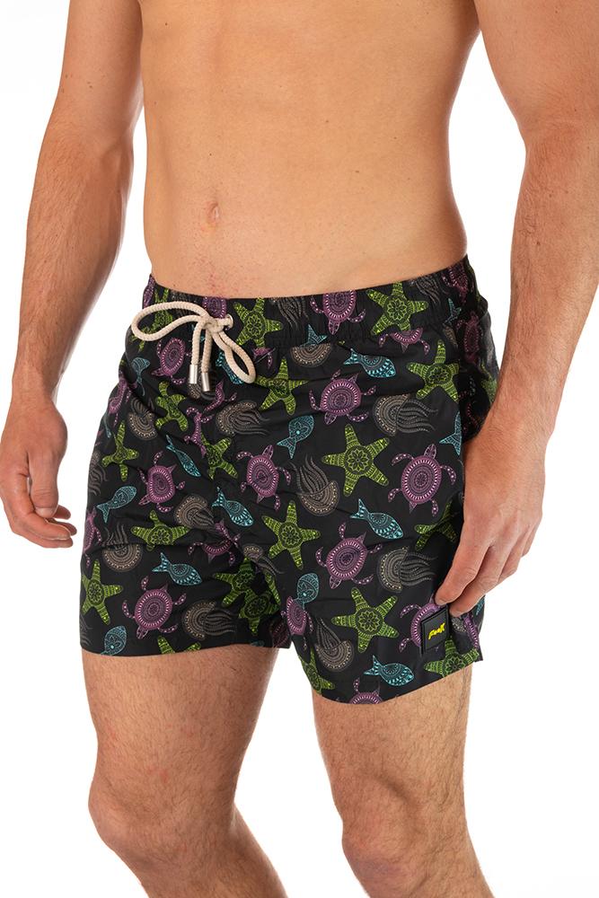 BOXER MOLLA UOMO NERO FK25-M04BA30 X22 FXXK