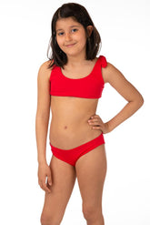 BIKINI BRASSIERE BAMBINA  ROSSO