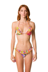 BIKINI TRIANGOLO DONNA  BIANCO C13 C03 10 BIANCO LAETITIA BEACHWEAR