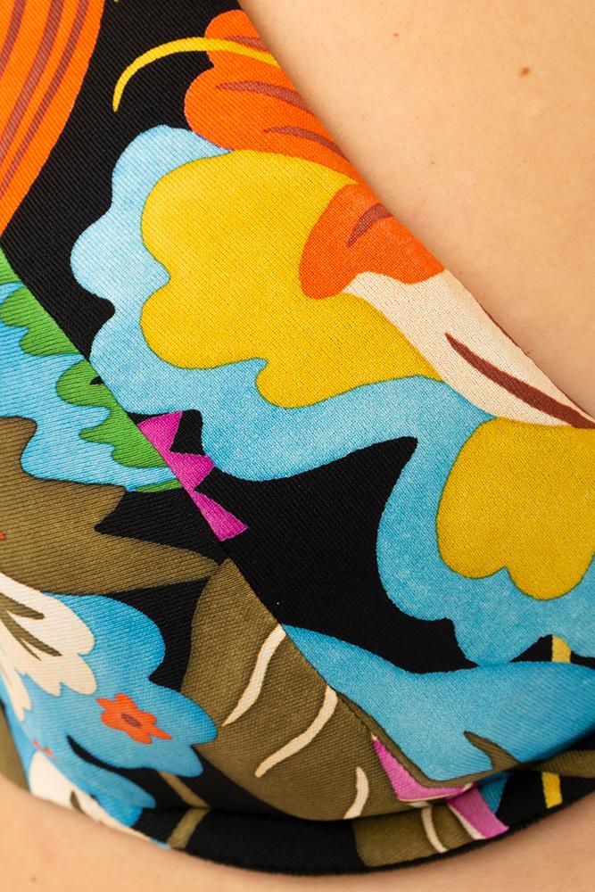 BIKINI FERRETTO DONNA NERO V4203CT-V4191B MIFGNE MISS BIKINI