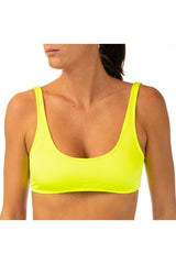 MIX REGGISENO Donna BE BEACH BRASSIERE Fluo giallo