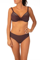 BIKINI FERRETTO COPPA E MARRONE C115 88 MARRONE BERNE' MABEL