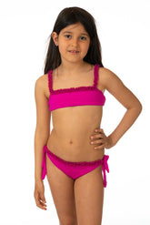 BIKINI BAMBINA BE BEACH Ciclamino