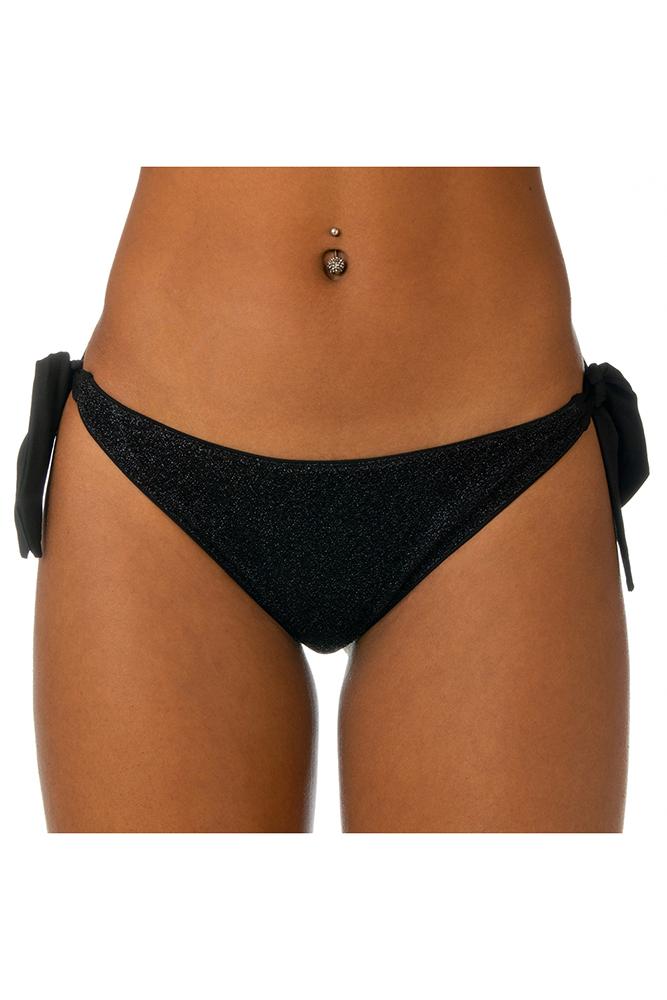 MIX SLIP DONNA NERO FIOCCHIL NERO BE BEACH