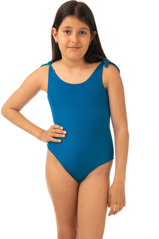 INTERO BAMBINA BE BEACH Azzurro/blu