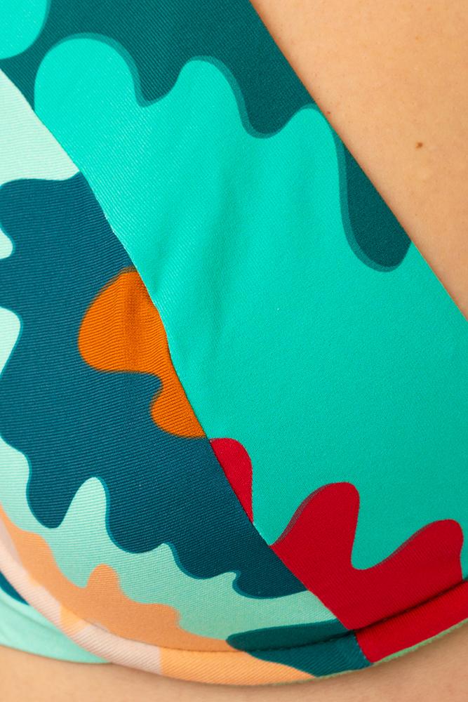 BIKINI FERRETTO DONNA AZZURRO V4203CT-V4191B MIGOBE MISS BIKINI