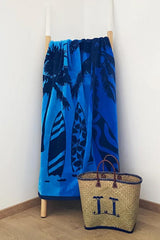 TELO MARE SPUGNA UNISEX BLU FLORIDA LOMBOK COMPTOIR DE LA PLAGE