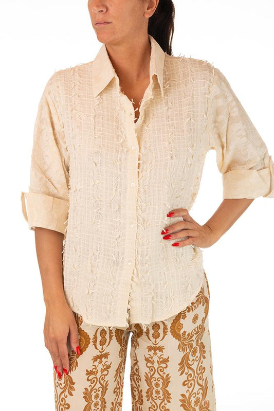 TOP DONNA ECRU CA1073 ECRU PAHIESA