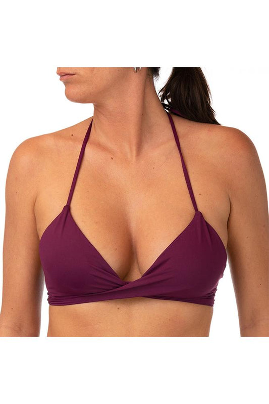 MIX REGGISENO Donna BE BEACH BRASSIERE Prugna