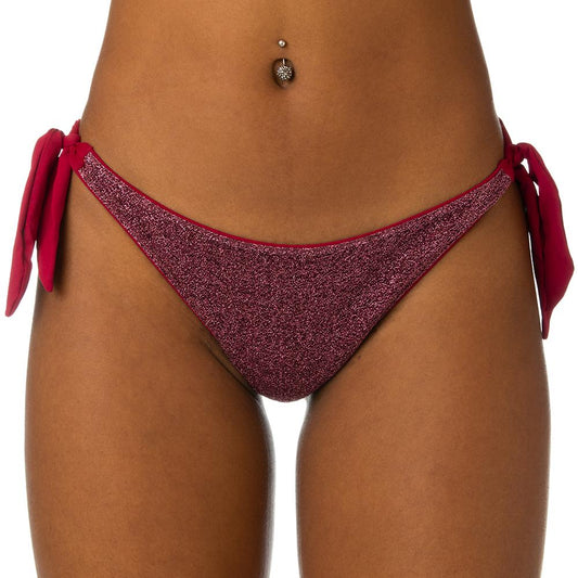 MIX SLIP Donna BE BEACH slip con fiocchi Bordeaux