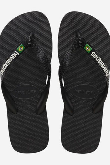 BRASILLOGO BLACK HAVAIANAS
