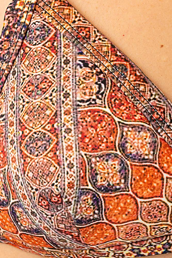 BIKINI TRIANGOLO DONNA ARANCIO VSHTVSHB MANDALAORANGE TOOCO