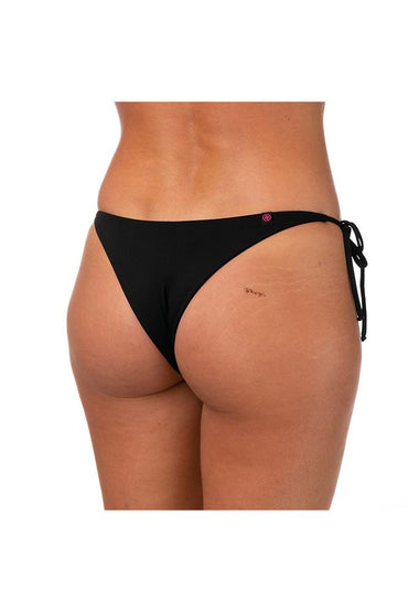 MIX SLIP Donna BE BEACH slip brasiliana con lacci Nero