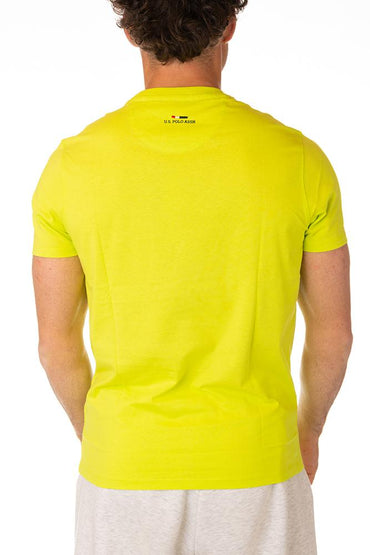 MAGLIA UOMO GIALLO 154026 114LIME US POLO