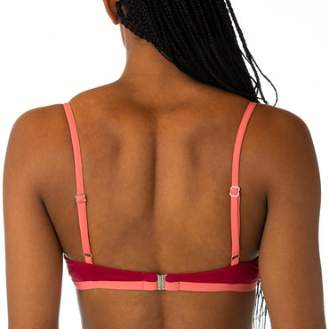 MIX REGGISENO Donna BE BEACH BRASSIERE Bordeaux