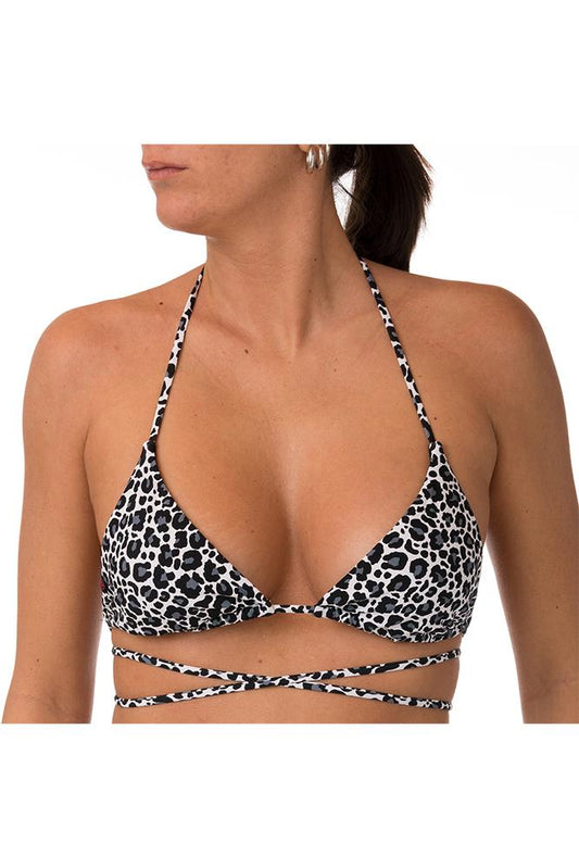 MIX REGGISENO Donna BE BEACH TRIANGOLO Nero/bianco