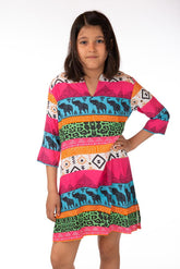 KAFTANO BAMBINA ARANCIO