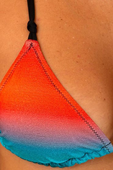 BIKINI TRIANGOLO DONNA AZZURRO FK25-1100 X48 FXXK
